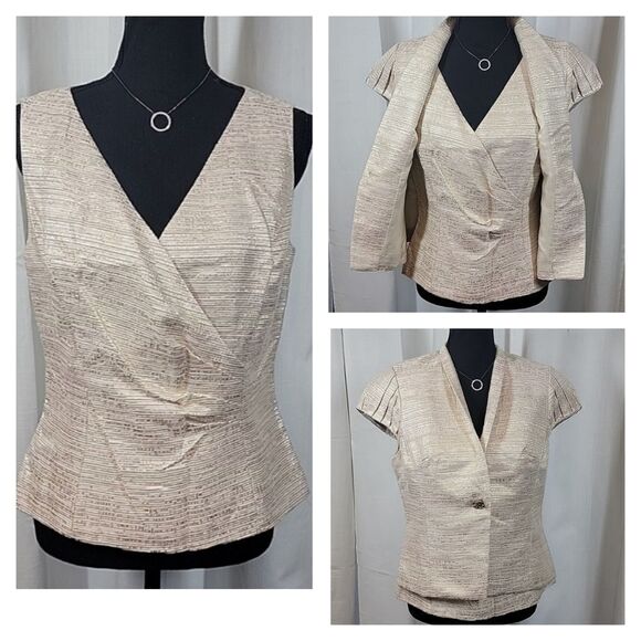 Don Caster 2-piece Sleeveless Shirt and Jacket - Picture 16 of 16
